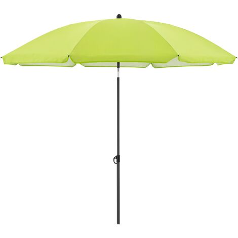Doppler Sonnenschirm / Gartenschirm Como 160, 160 x 203 cm, apfelgrün, Bezug aus 100 % Polyester, Gestell aus Stahl, 6,9 kg
