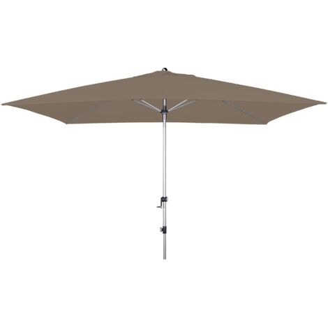Doppler Sonnenschirm/ Kurbelschirm "Expert 300 x 200 Auto Tilt" 300 x200 cm, greige, Bezug aus 100% Polyester, Gestell aus Aluminium, 7,3 kg Sonnenschirm / Kurbelschirm "Expert 300 x 200 Auto Tilt", g