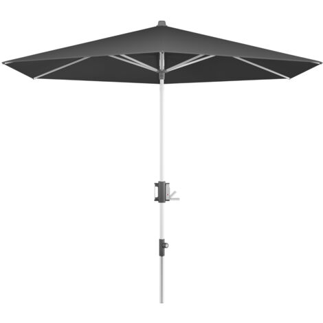 Doppler Sonnenschirm / Mittelmastschirm "Apoll 230 x 150 cm", dark grey, Bezug 100 % Polyester, Gestell aus Aluminium, 7 kg Sonnenschirm / Mittelmastschirm "Apoll 290", dark grey, Ø 290 cm