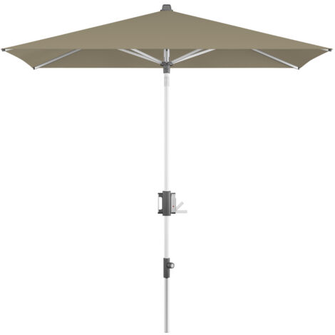 Doppler Sonnenschirm / Mittelmastschirm "Apoll 230 x 150 cm", sand, Bezug 100 % Polyester, Gestell aus Aluminium, 7 kg Sonnenschirm / Mittelmastschirm "Apoll 230 x 150", sand, 230 x 150 cm