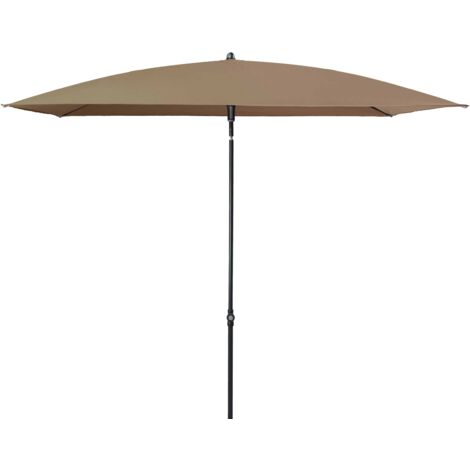 Doppler Sonnenschirm "Sunline Waterproof 230 x 190", 230 x 190 cm, greige, Bezug aus 100% Polyester 180 g/m², Gestell aus Stahl, 4,7 kg Sonnenschirm "Sunline Waterproof 230 x 190", greige, 230 x 190 c