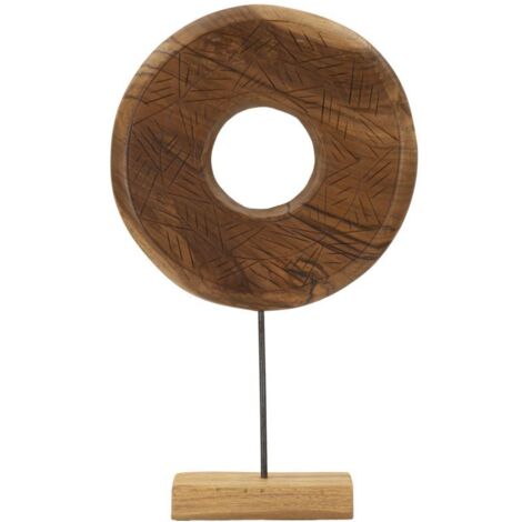 DORAT SCULPTURE TEAK CM 35X10X58