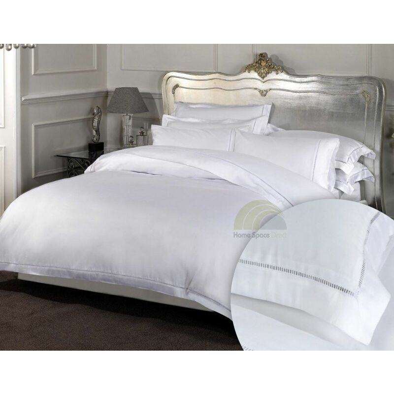 Dorchester 1000 Thread Count 100% Cotton White Duvet cover Hotel quality - Double