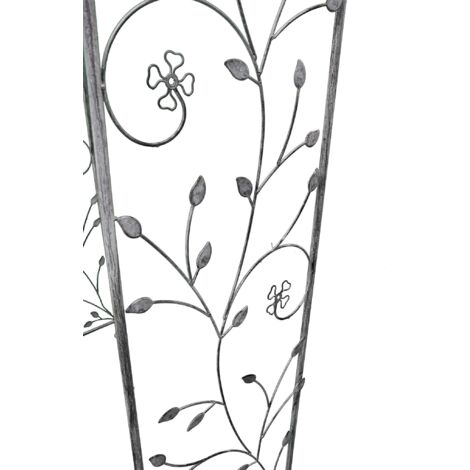 DORIAN - arco decorativo bianco ossidato