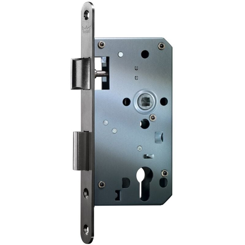Dormakaba - Serrure Dorma 281.55 en acier inoxydable, clé P.Rdo.24 mm