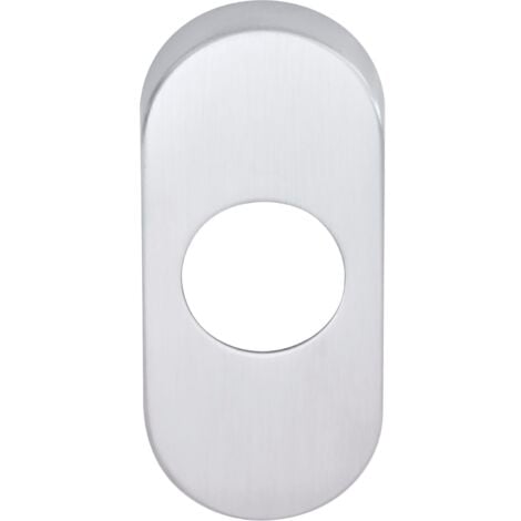 DORMAKABA oval ohne Hochhaltefeder 20mm Edelstahl matt