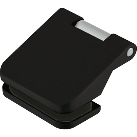 DORMA-Glas Türband Flügelteil Junior Office 11.230, 38,5 mm, Alu schwarz RAL9005