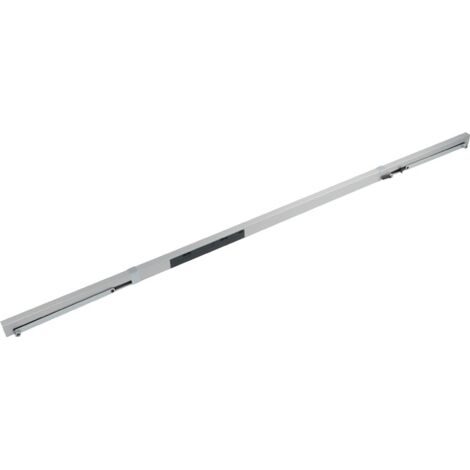 Dorma Gleitschiene, für Oben-Türschließer, G-GSR-EMR 2/V/BG, silber eloxiert