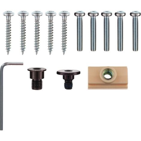 Dormakaba – Coulisseau pour bras à glissière de ferme-porte TS 90 – Clapet de surpression – Fixations invisibles – Sécurisé pour portes coupe-feu
