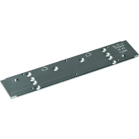dormakaba DORMA OT-Montageplatte, für Oben-Türschließer, TS 93, Alumin