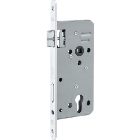 dormakaba Einstemmschloss 127 FF, PZW, 50/88, ÖNORM, Stulp rund 250x18x4mm verz., LS/RS
