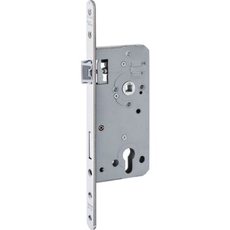Dormakaba Gege Fluchttürschloss 127/PA.E - 1-flügelig, Funktion E, Flüsterfalle, Dornmaß 51mm, Stulplänge 300mm, EN 1125 geprüft, Edelstahlstulp, für Holz- oder Stahltüren