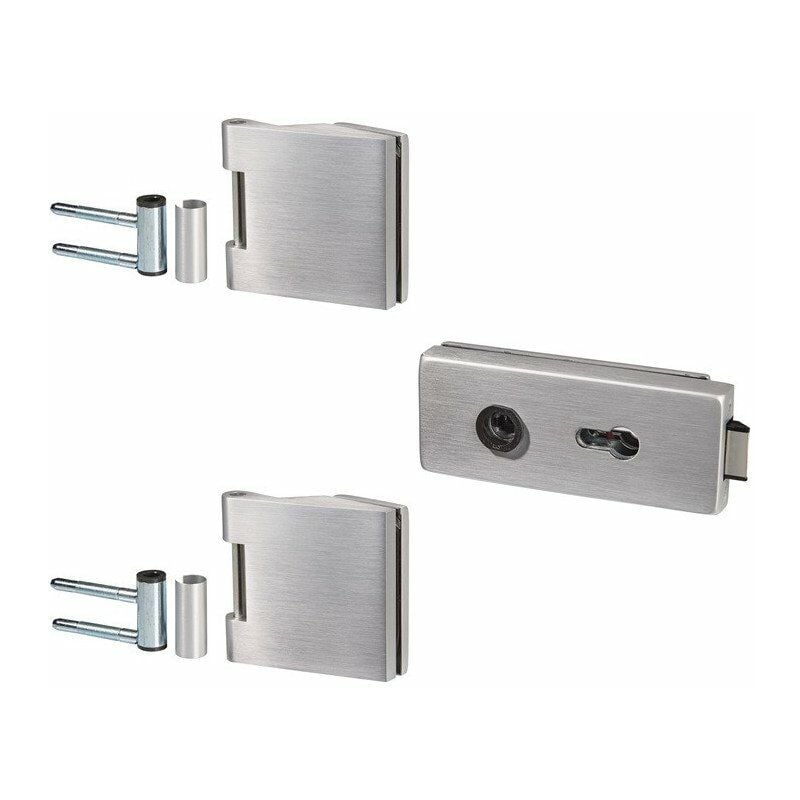

Herraje para puertas de vidrio STUDIO Classic / OFFICE Classic LM Dark Niro Tirador UV p. Delantero