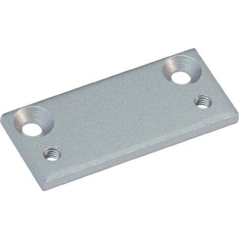dormakaba Scharnierplatte silber TS73 V/TS 83 - 83001401
