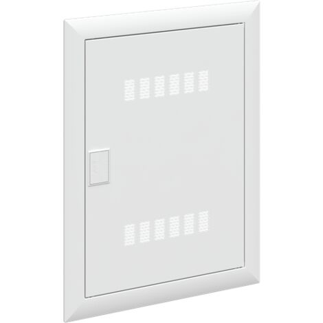 Dormant avec porte et fentes de ventilation (UK62) Blanc RAL9016 2CPX031091R9999 ABB D731091