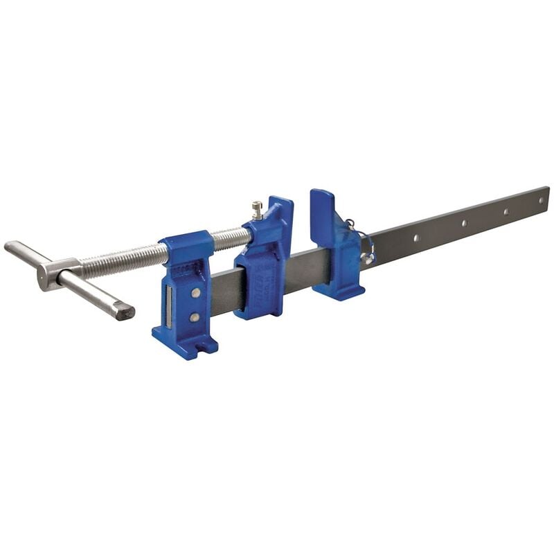 Serre-joint dormant modèle h - Tige 40x10 mm Saillie 6 cm Capacite serrage 150 cm