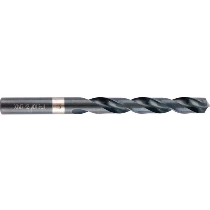 Dormer - A100 11.50MM Jobber/Twist Drill hss Straight Shank