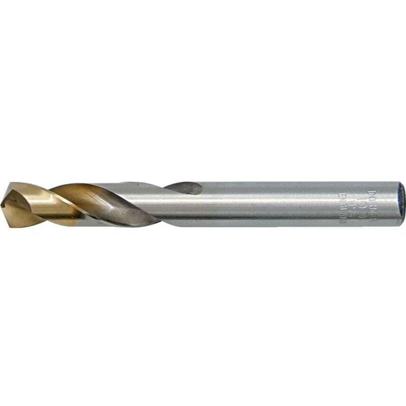 A022 6.10MM hss TiN Stub Drill - Dormer