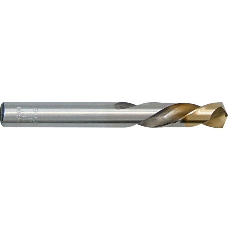 A022 9.50MM hss TiN Stub Drill - Dormer