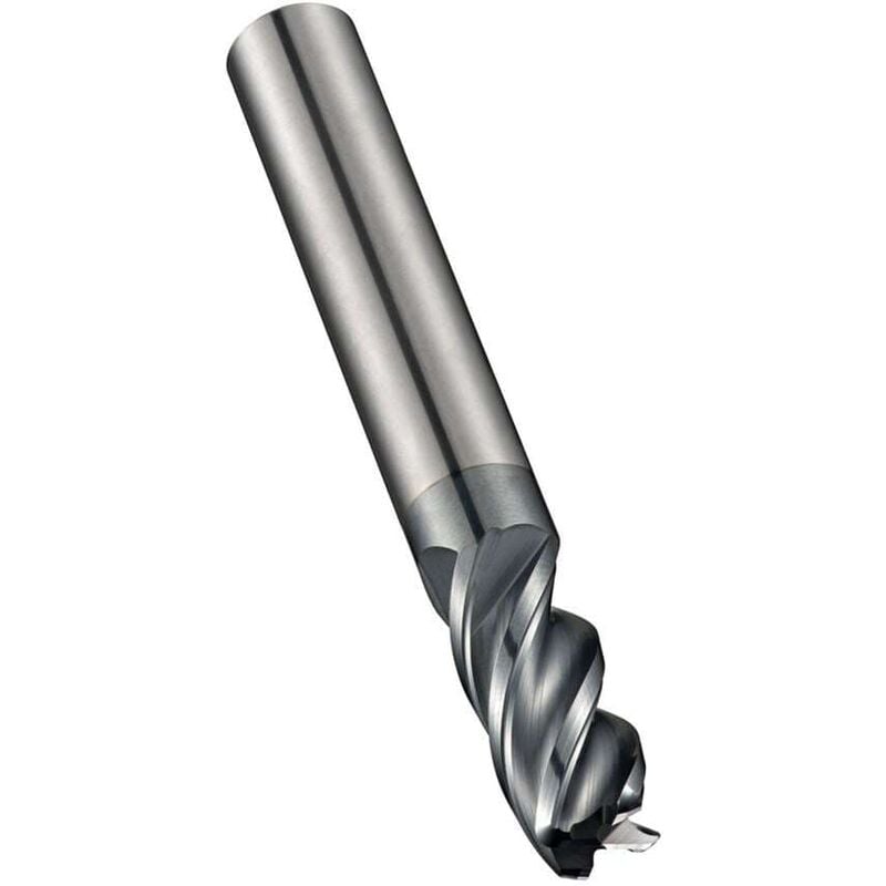 S262 4.00X1.00MM Carbide 4 Flute Short Series Corner Radius End Mill - al - Dormer