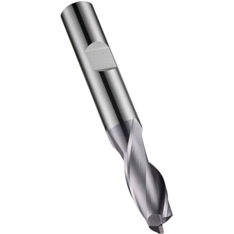 Dormer S922 10.00mm Carbide 2 Flute Flatted Shank Slot Drill - TiALN Coated