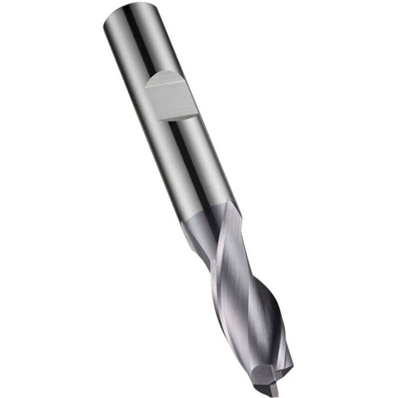 Dormer S922 12.00mm Carbide 2 Flute Flatted Shank Slot Drill - TiALN Coated