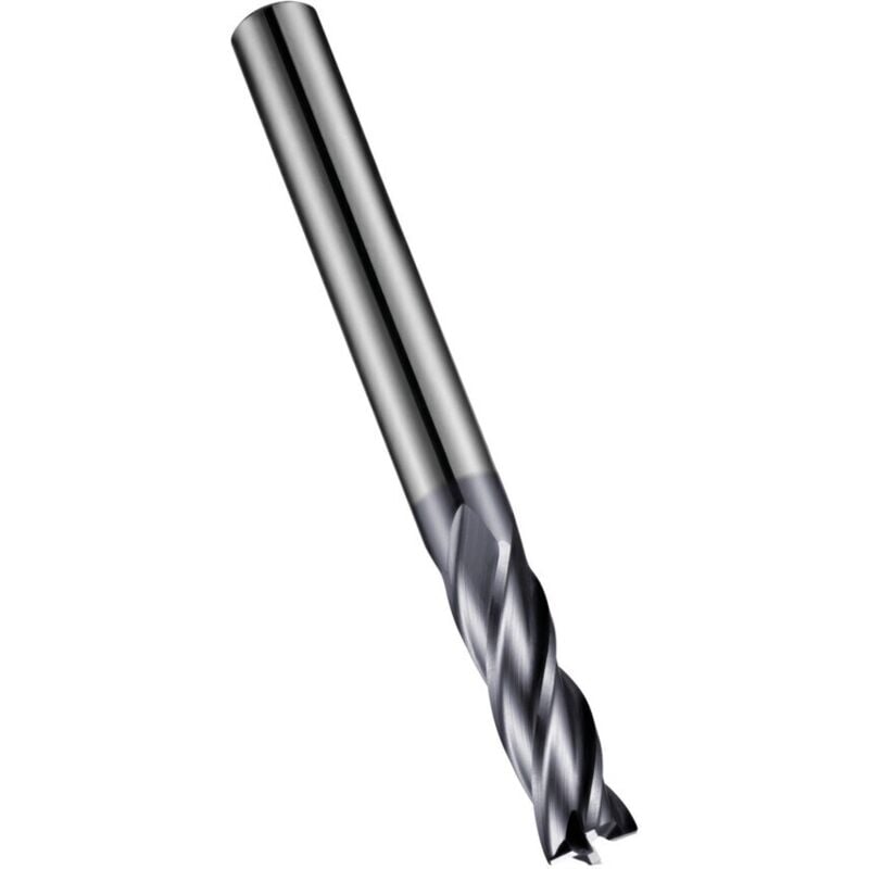 Dormer S944 10mm Carbide TiAlN Mc-X Flatshank Multi-Flute STD End Mill