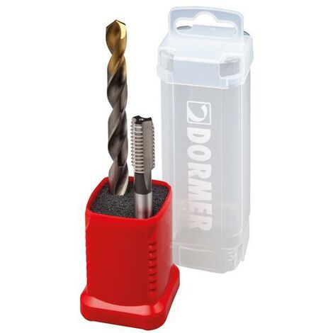 Dormer HSS Duo M6 Plug Tap + A002 Drill Bit DORE500M6N3