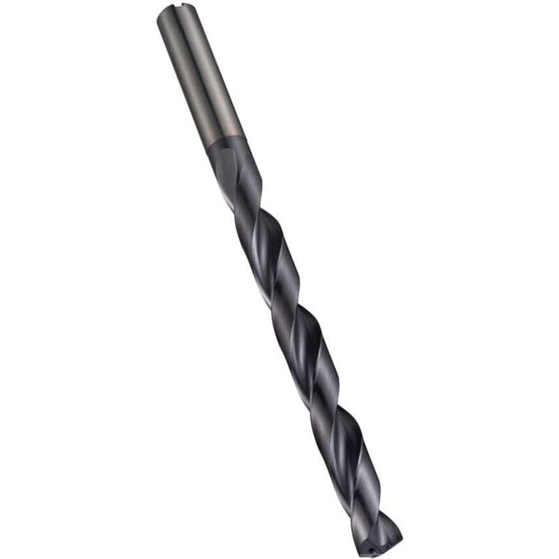 Dormer R459 10.50MM Carbide Force X Oil Feed 8XD Drill - TiAlN Coated