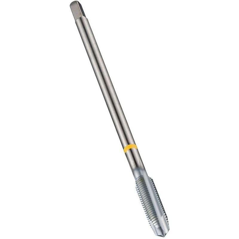 E299 M22X1.50 hss-e Yellow Shark Spiral Point Machine Tap - Chrome Finish - Dormer