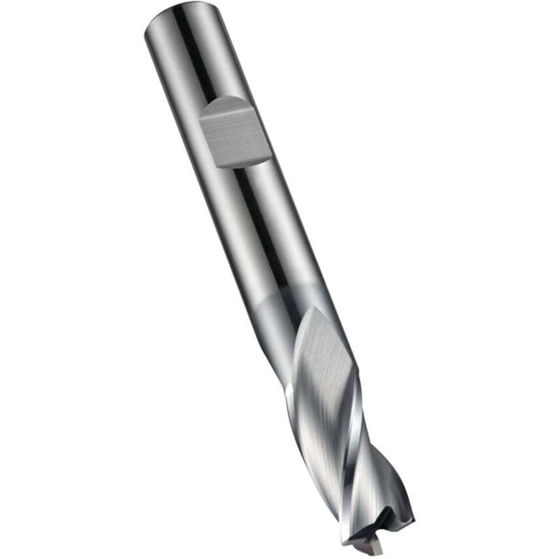 S813HB 20.00MM Carbide 3 Flute Weldon Flat Short Series Slot Drill - Alcr - Dormer