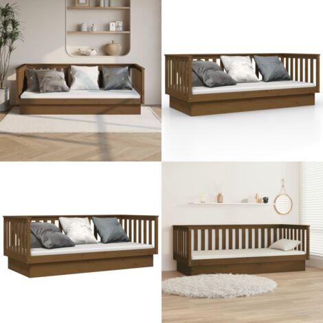 Dormeuse Ambra 80x200 cm in Legno Massello di Pino - Divano letto - Letto in pino