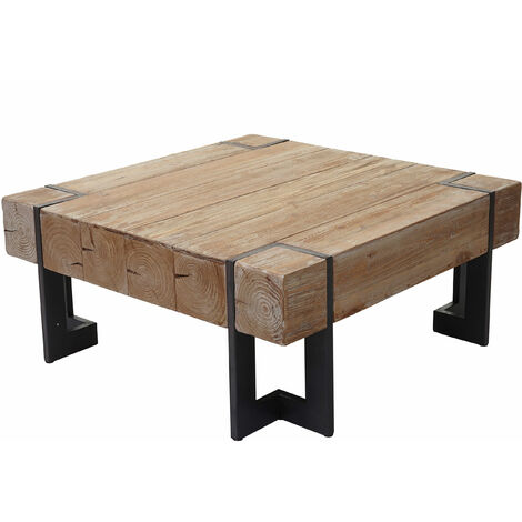 Juego de mesa y 2 sillas infantiles de madera ZONEKIZ 68x68x47 cm