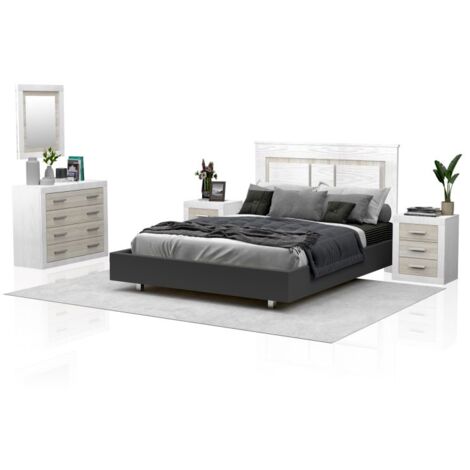 Dormitorio Kira 4C Andersen Pino - Gris (ancho) x 119cm (alto)