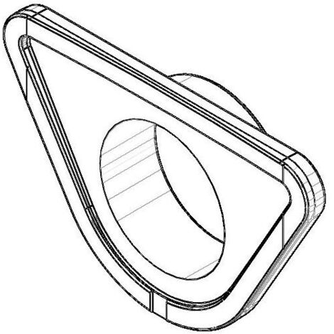 Dornbracht Befestigung Ersatzteile 091840090 89x58x18,5mm