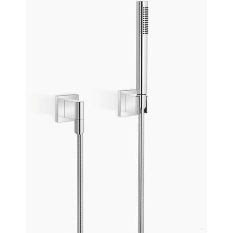 Dornbracht Brausegarnitur Elemental Spa 2780898000 chrom, mit Einzelrosetten
