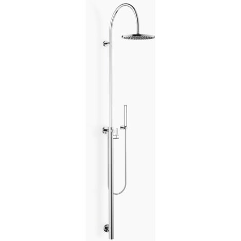 Dornbracht Duschstele mit Brause-Einhandbatterie, ohne