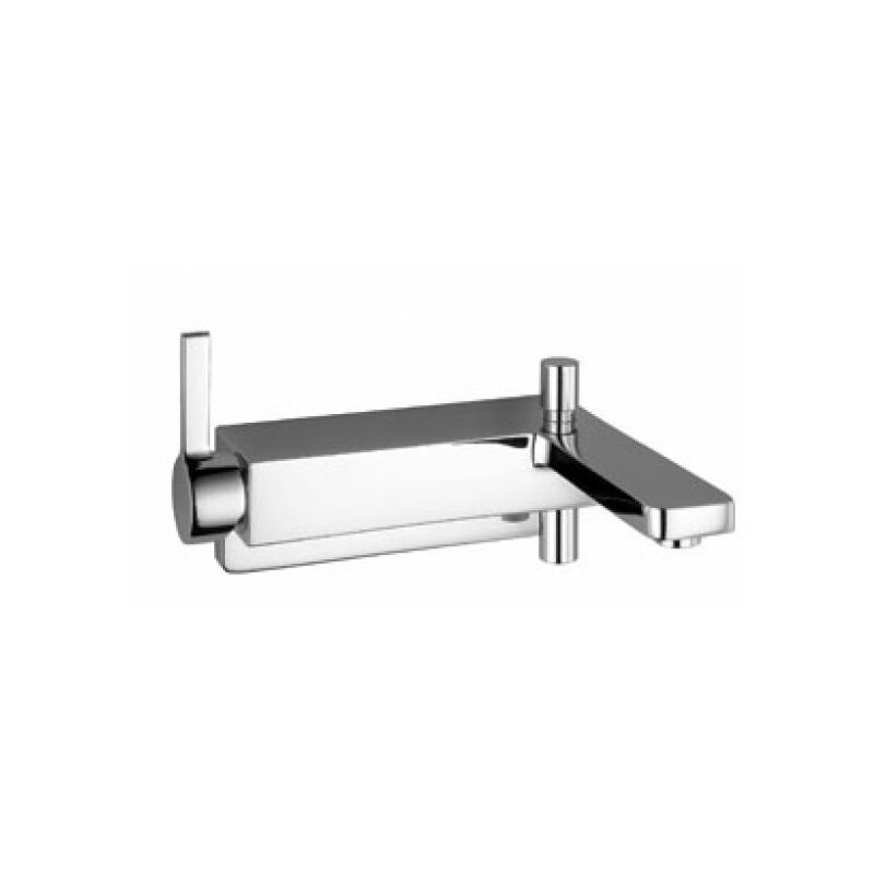 

Dornbracht LULU mezclador monomando de baño para montaje en pared, sin grifería, proyección de 190 mm, 33200710, color: cromado - 33200710-00