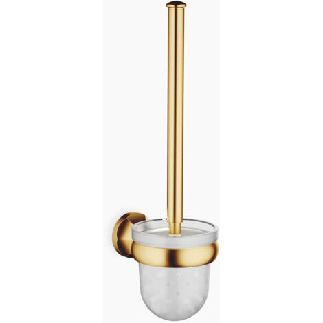 Dornbracht MADISON Toilettenbürstengarnitur, Kristallglas,