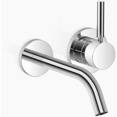Dornbracht META Mélangeur lavabo monocommande mural sans vidage,