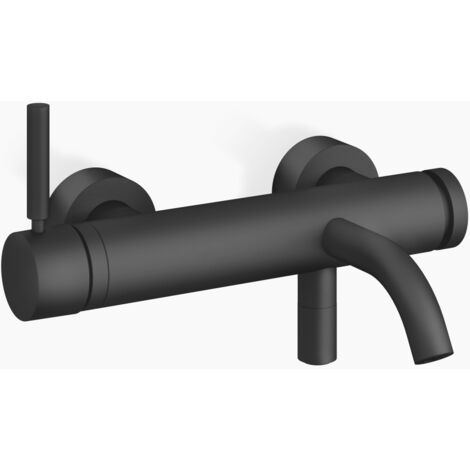 Dornbracht Meta Wannen-Einhandmischer für Wandmontage 33200660 schwarz matt