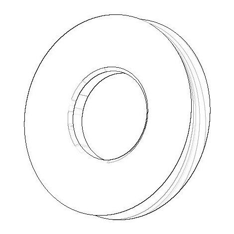 Dornbracht Rosette Ersatzteile 092720001 chrom