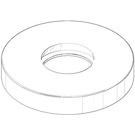 Dornbracht Rosette Ersatzteile 092722003 55x22x9mm chrom