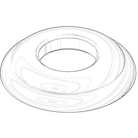 Dornbracht Rosette Ersatzteile 092735001 55x10mm chrom