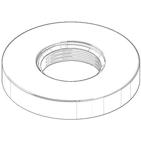 Dornbracht Rosette Ersatzteile 092789105 55x47,3x9mm chrom