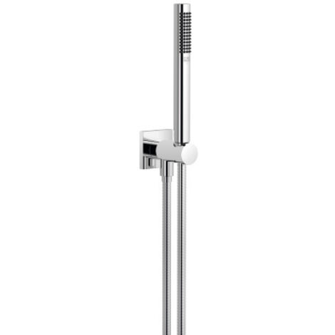 Dornbracht Schlauchbrausegarnitur mit integriertem Brausehalter,