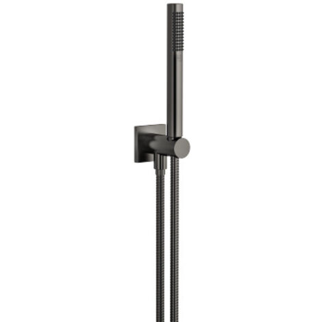 Dornbracht Schlauchbrausegarnitur mit integriertem Brausehalter,