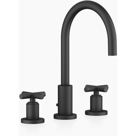 Dornbracht TARA Dreiloch Waschtischbatterie, mit Ablaufgarnitur,