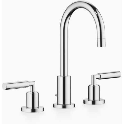 Dornbracht TARA Mélangeur de lavabo à trois trous, avec garniture