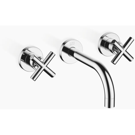 Dornbracht TARA, mélangeur de lavabo mural, saillie 160 mm, kit